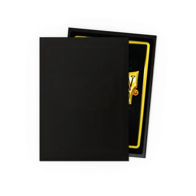 Dragon Shield - Standard Size Sleeves - Matte Jet