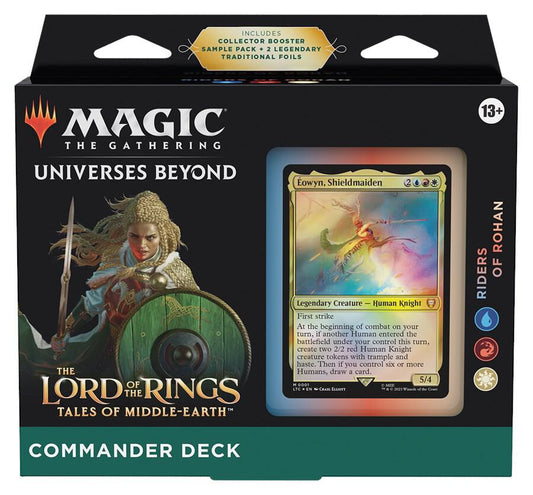 The Lord of the Rings: Tales of Middle-earth Commander Deck - Riders of Rohan (LTR)