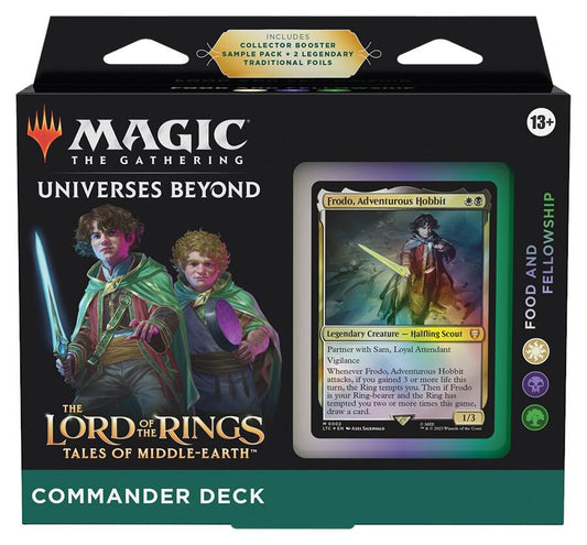 The Lord of the Rings: Tales of Middle-earth Commander Deck - Food and Fellowship (LTR)