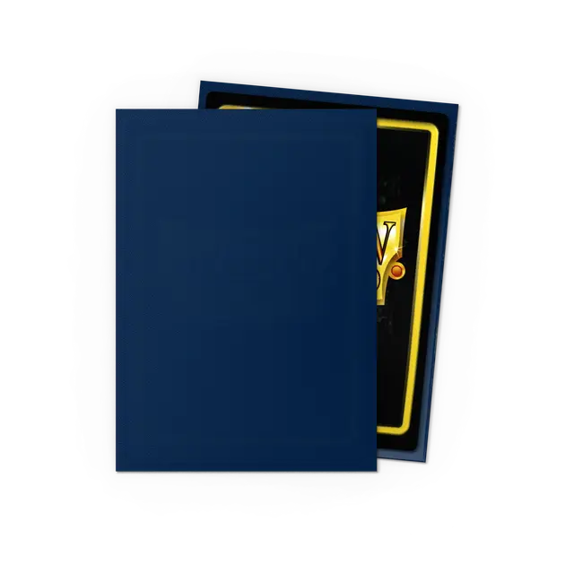 Dragon Shield - Standard Size Sleeves - Matte Midnight Blue