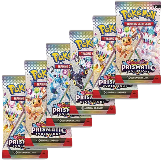 Pokemon TCG - Scarlet & Violet - Prismatic Evolutions - Booster Bundle