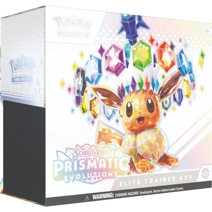 Pokemon TCG - Scarlet & Violet - Prismatic Evolutions - Elite Trainer Box