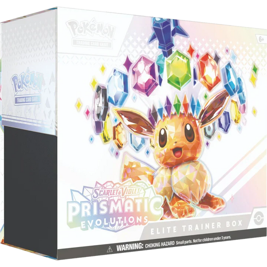 Pokemon TCG - Scarlet & Violet - Prismatic Evolutions - Elite Trainer Box