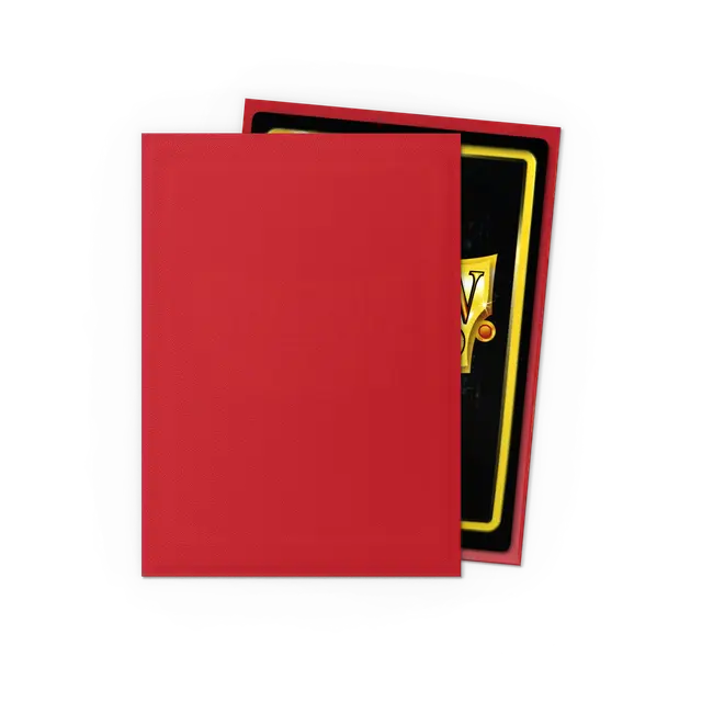 Dragon Shield - Standard Size Sleeves - Matte Ruby