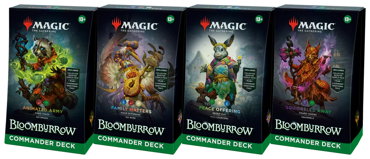 Bloomburrow Commander Decks - [Set of 4] (BLB)