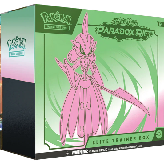 Pokemon TCG - Scarlet & Violet - Paradox Rift - Elite Trainer Box - Iron Valiant