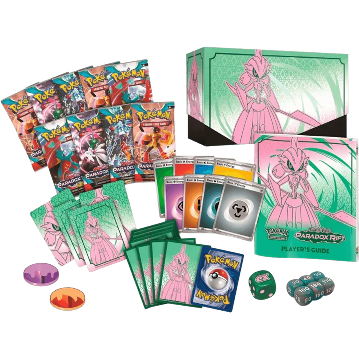Pokemon TCG - Scarlet & Violet - Paradox Rift - Elite Trainer Box - Iron Valiant