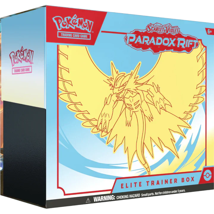 Pokemon TCG - Scarlet & Violet - Paradox Rift - Elite Trainer Box - Roaring Moon