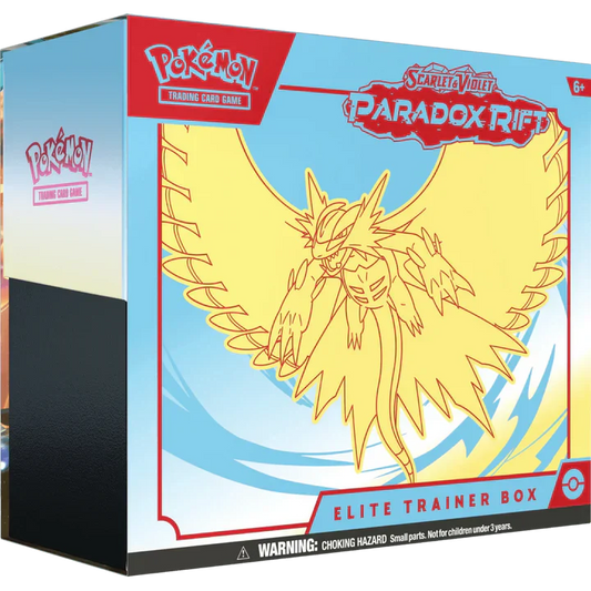 Pokemon TCG - Scarlet & Violet - Paradox Rift - Elite Trainer Box - Roaring Moon